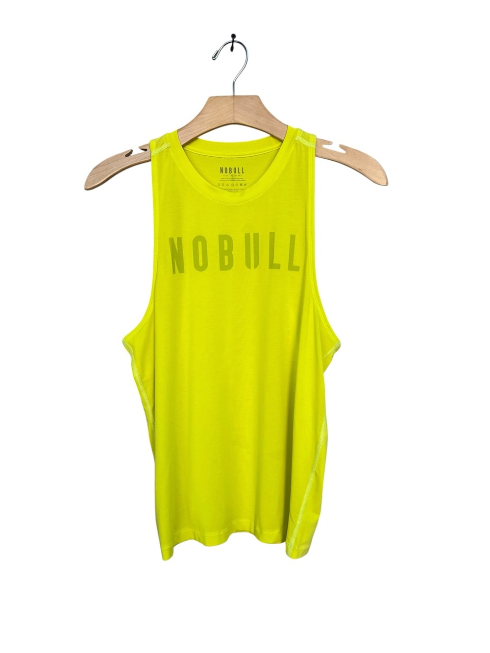 Nobull Neon Yellow Athletic Tank Top Women’s Size Medium